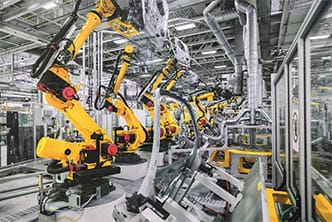 Factory with FANUC Robots