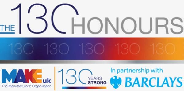 Make UK 130 Honours Graphic
