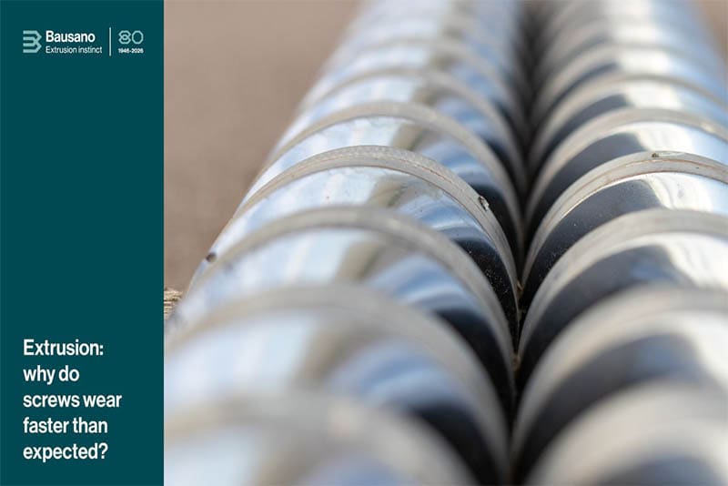  Extrusion: Why Do Screws Wear Faster Than Expected? // Bausano Blog